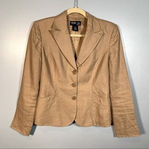 Style & Co. 100% linen blazer